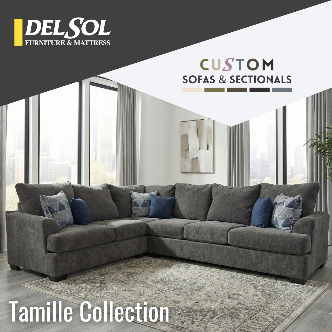 Del Sol Furniture Facebook ad: ๐ฌ๐ผ๐ ๐ฎ๐ฟ๐ฒ ๐๐ต๐ฒ ๐๐ฒ๐๐ถ๐ด๐ป๐ฒ๐ฟ Why settle forโฆ