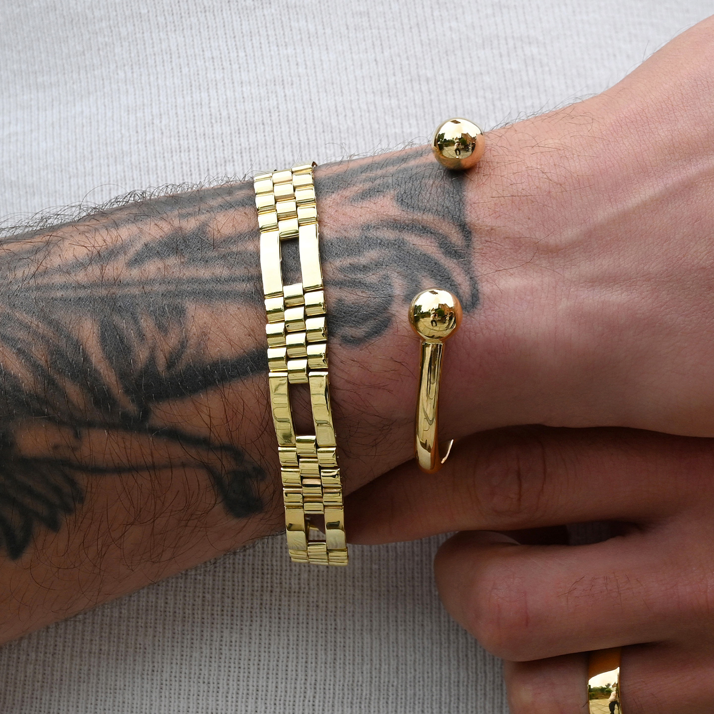 William May Jewellers Facebook ad: Heavy Bracelets