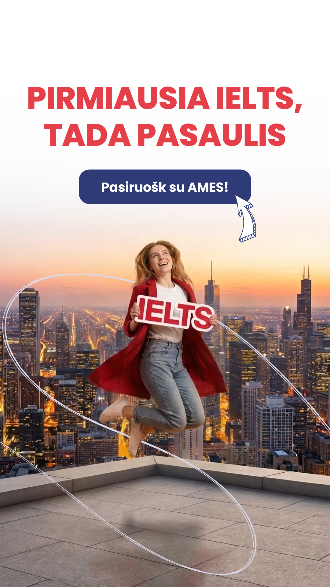 AMES Education Facebook ad