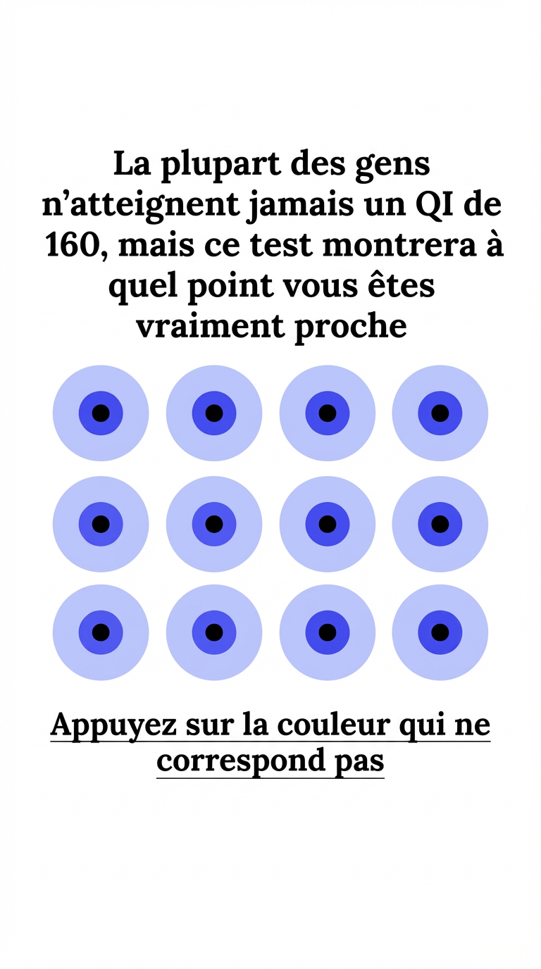International Brain Test Facebook ad