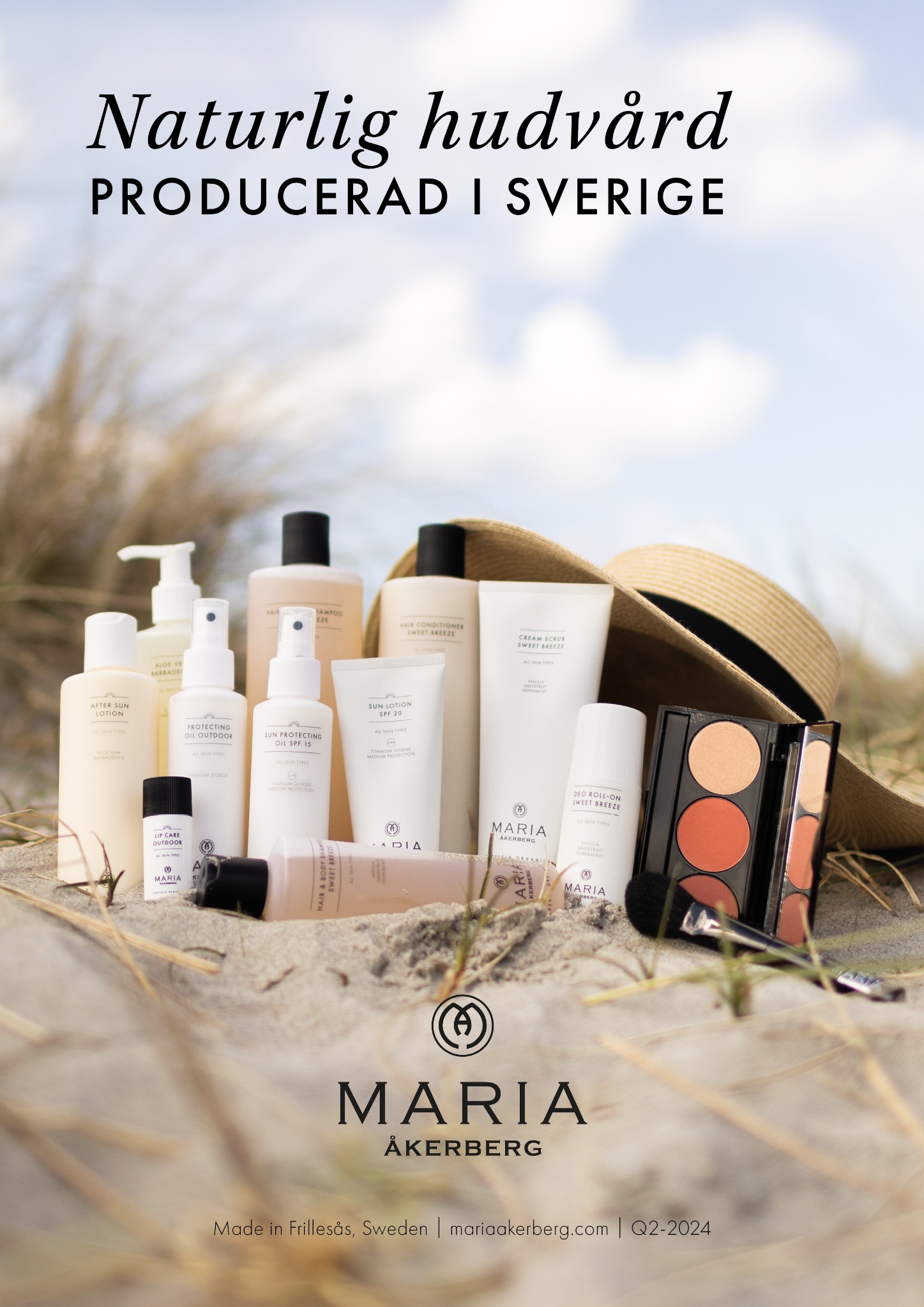 Cattis Olsson Facebook ad: Maria Åkerberg - naturlig hudvård