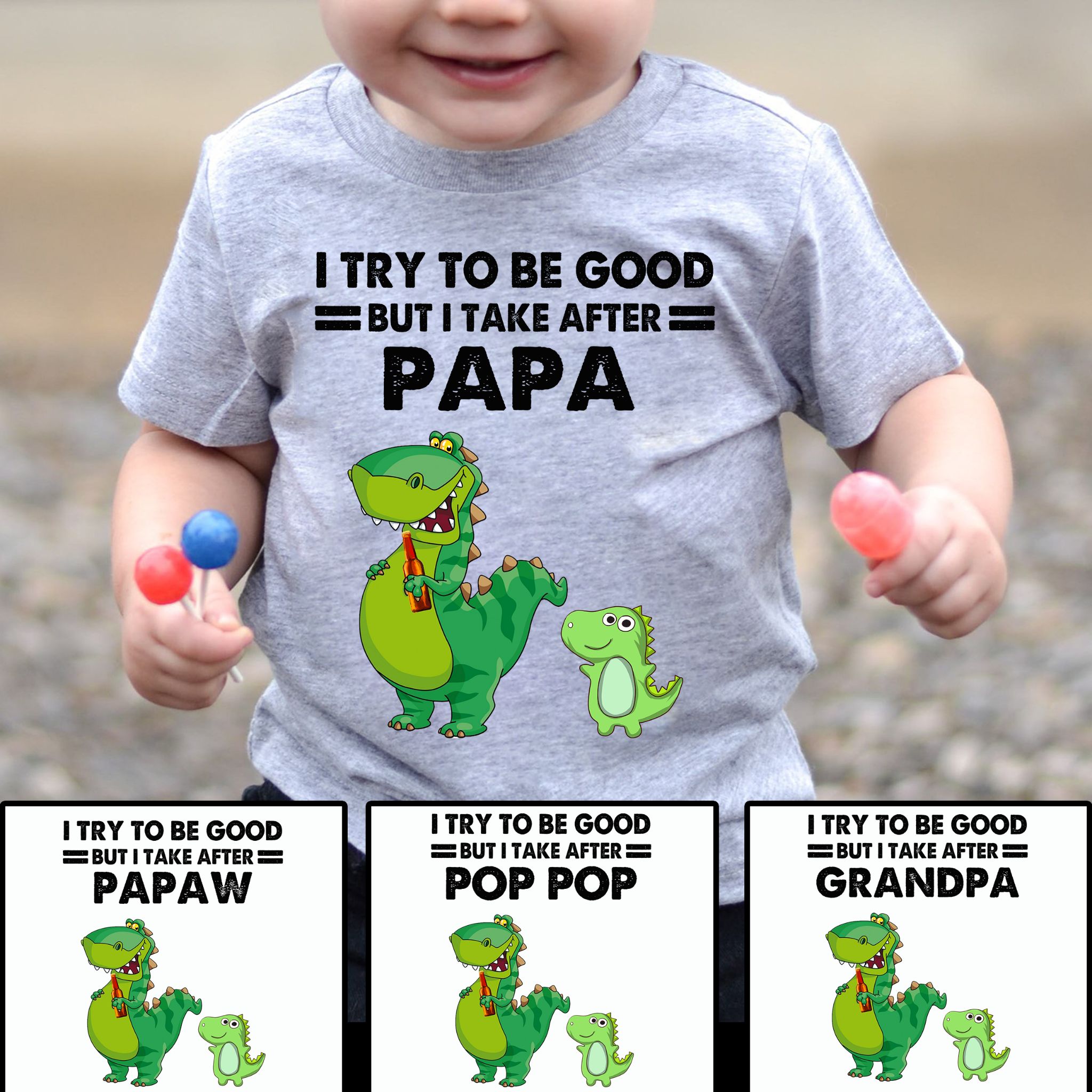Love.Family9 Facebook ad: I Try To Be Good But I Take After Papa---