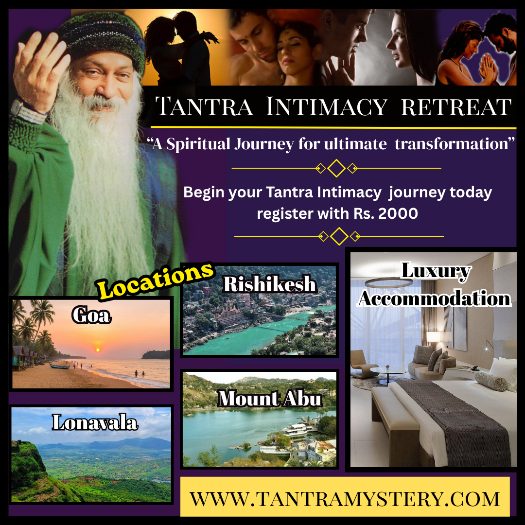 Tantra Intimacy Retreat Facebook ad: Join this retreat to awaken your spirit…