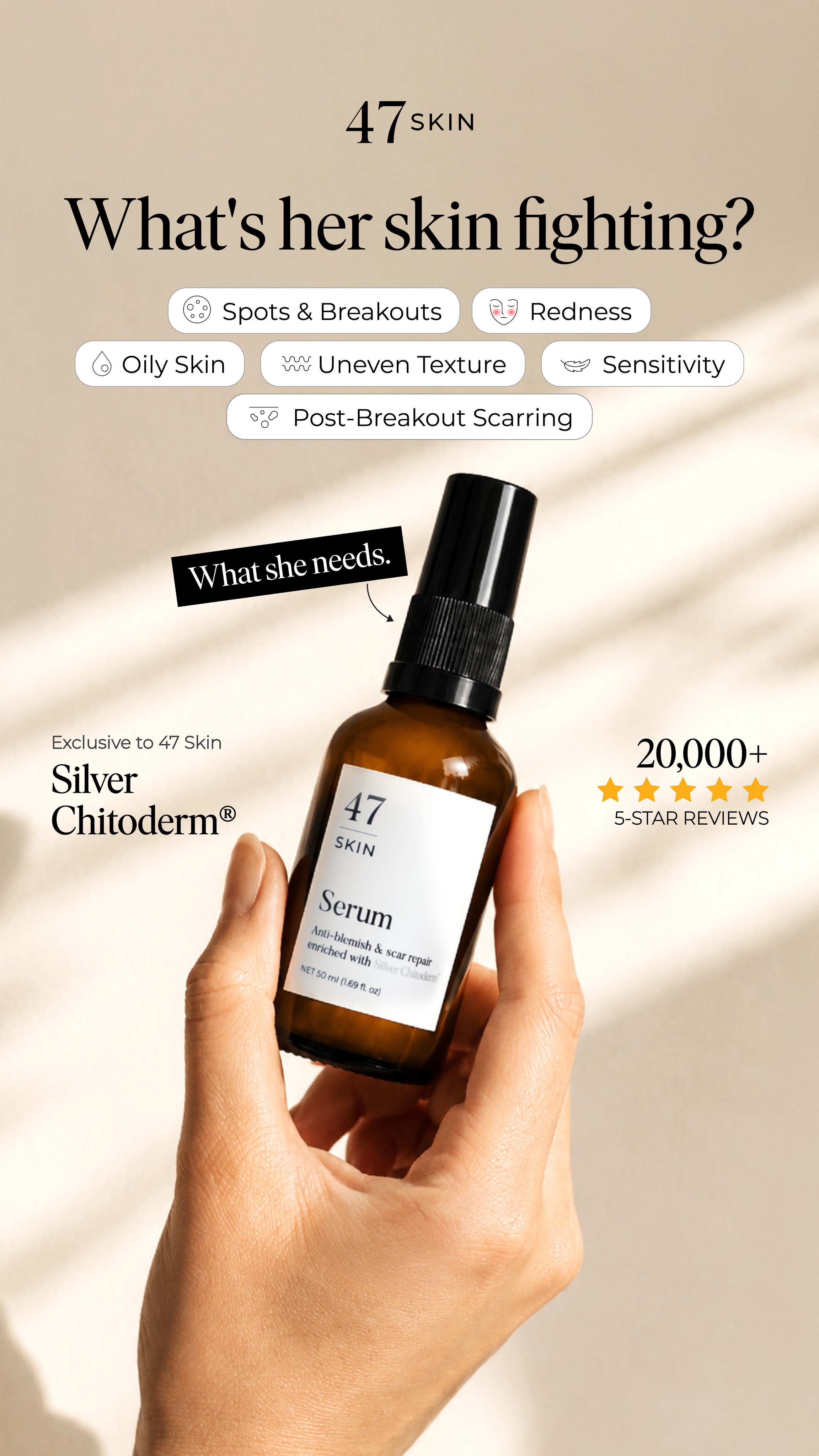 47Skin Facebook ad