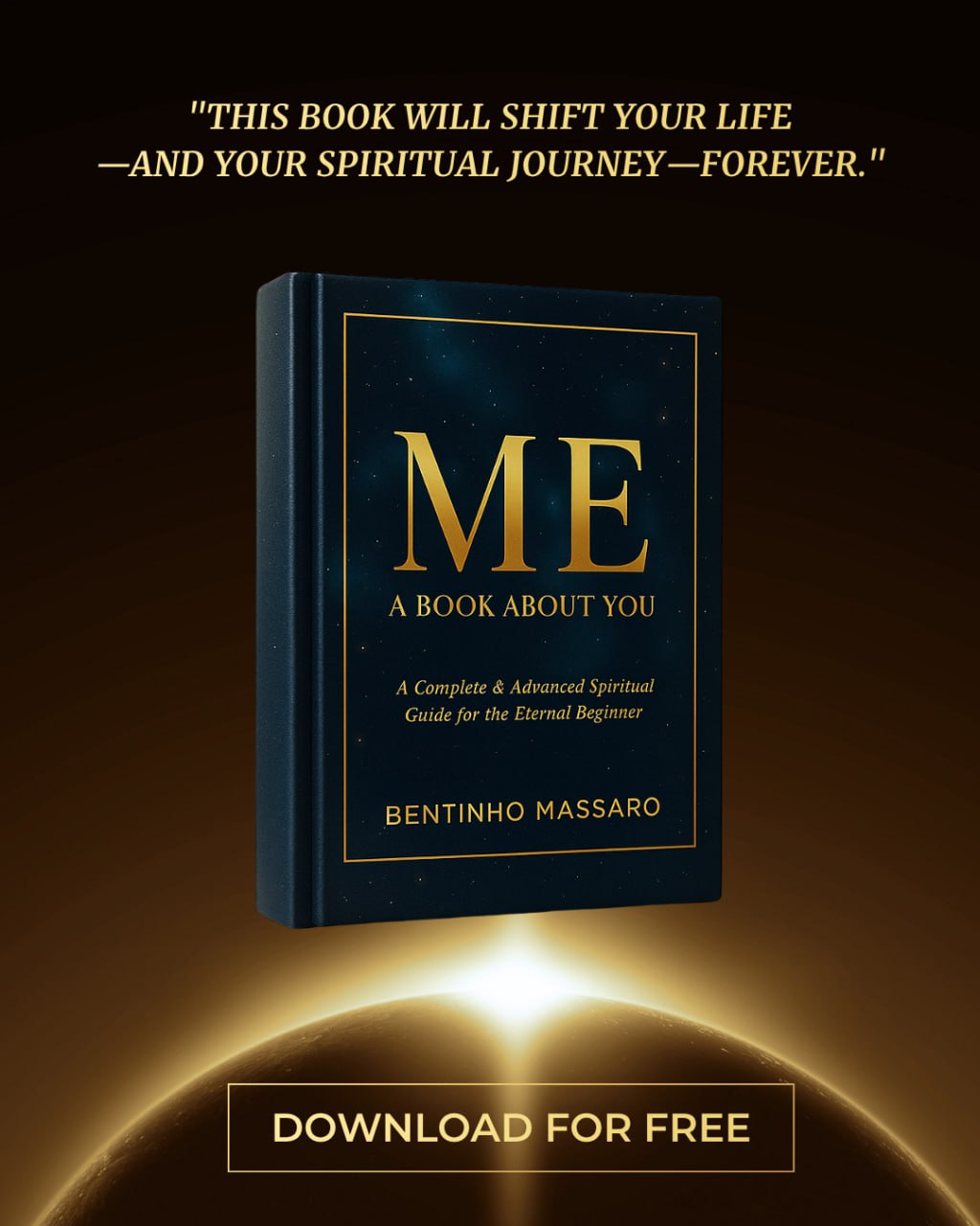 Bentinho Massaro Facebook ad: This book will shift your life-and your spiritual…