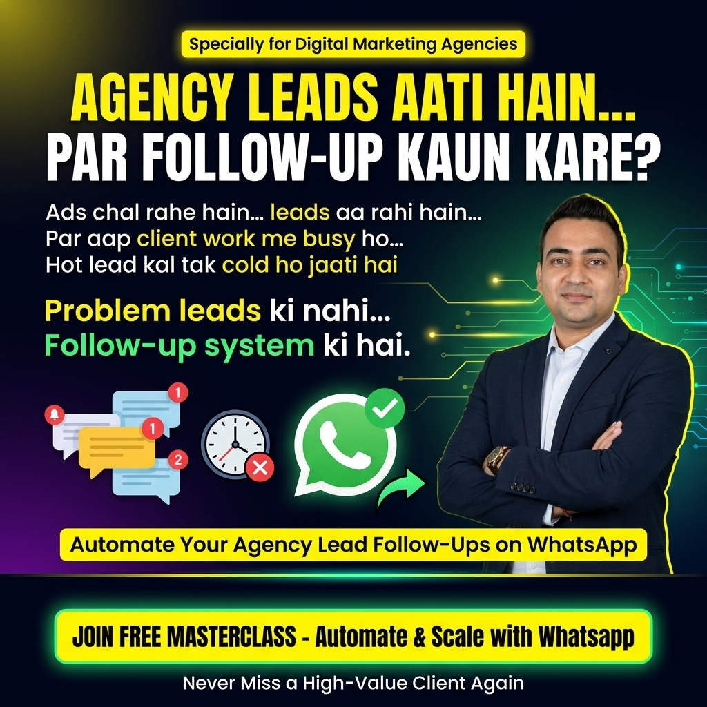 Automate & Scale with WhatsApp Facebook ad