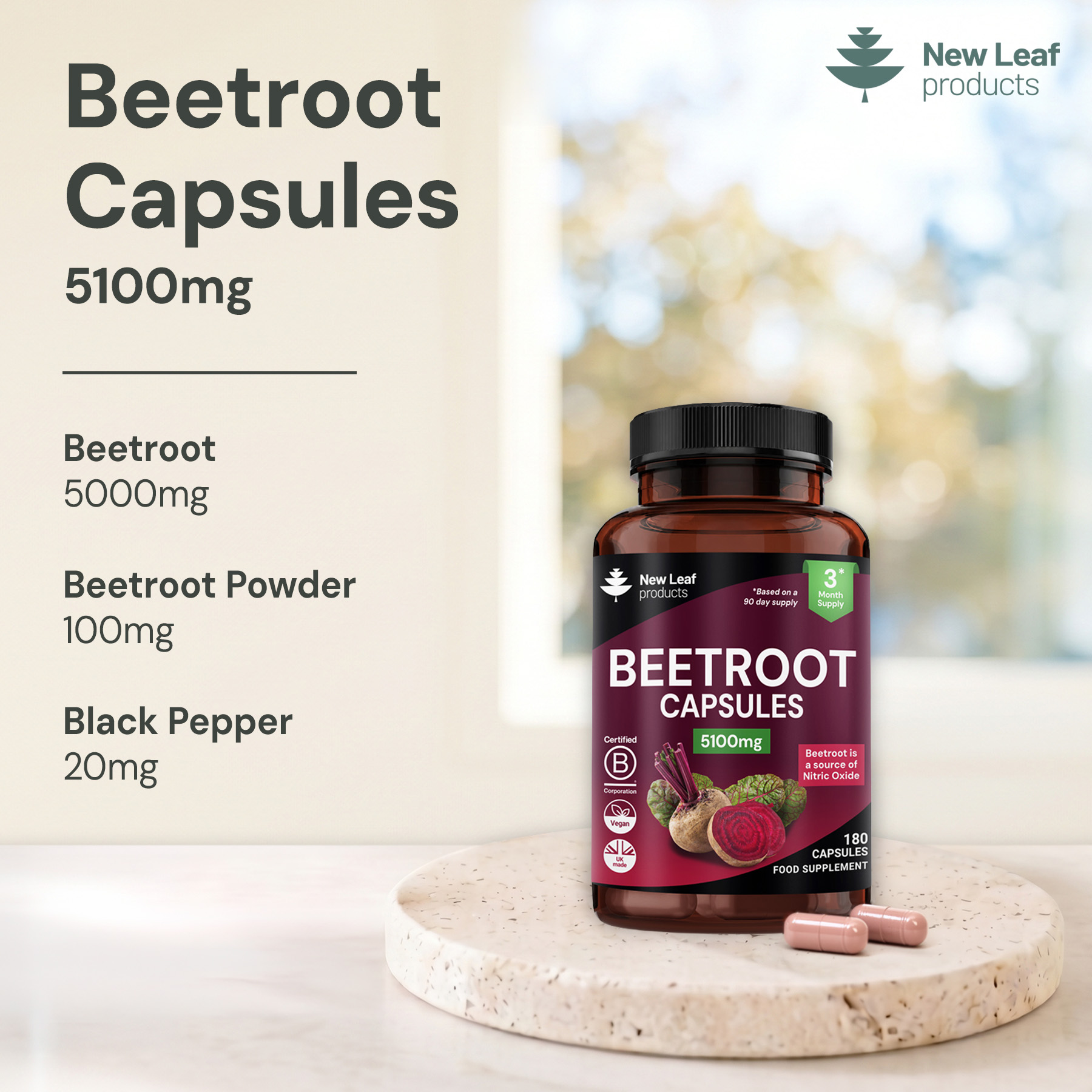 New-Leaf-Products.com Facebook ad