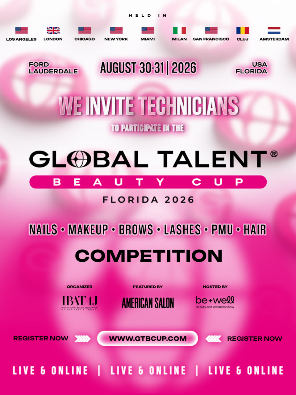 Global Talent Beauty Cup Facebook ad