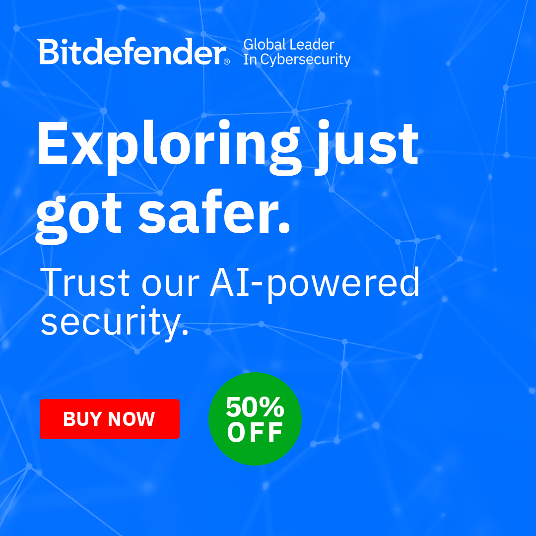 Bitdefender Facebook ad