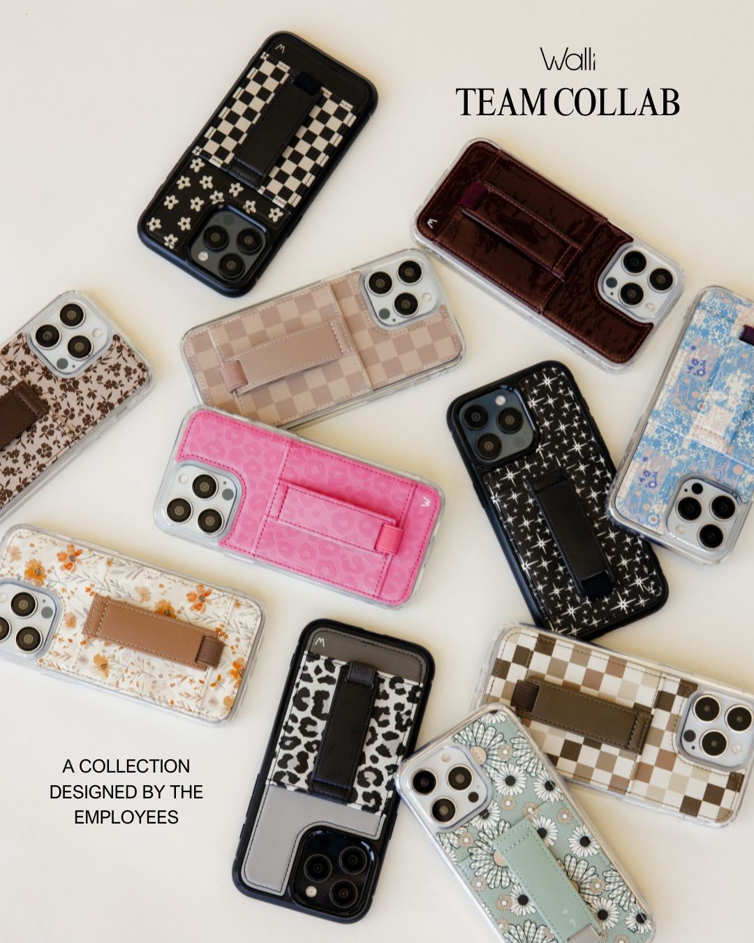 Walli Cases Facebook ad: Meet the Walli Team Collection