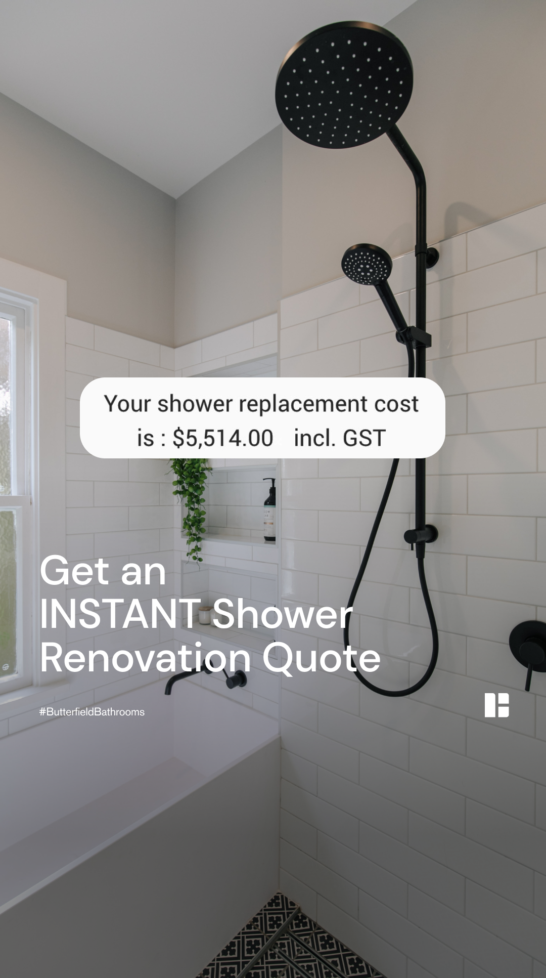 Butterfield Bathrooms Facebook ad