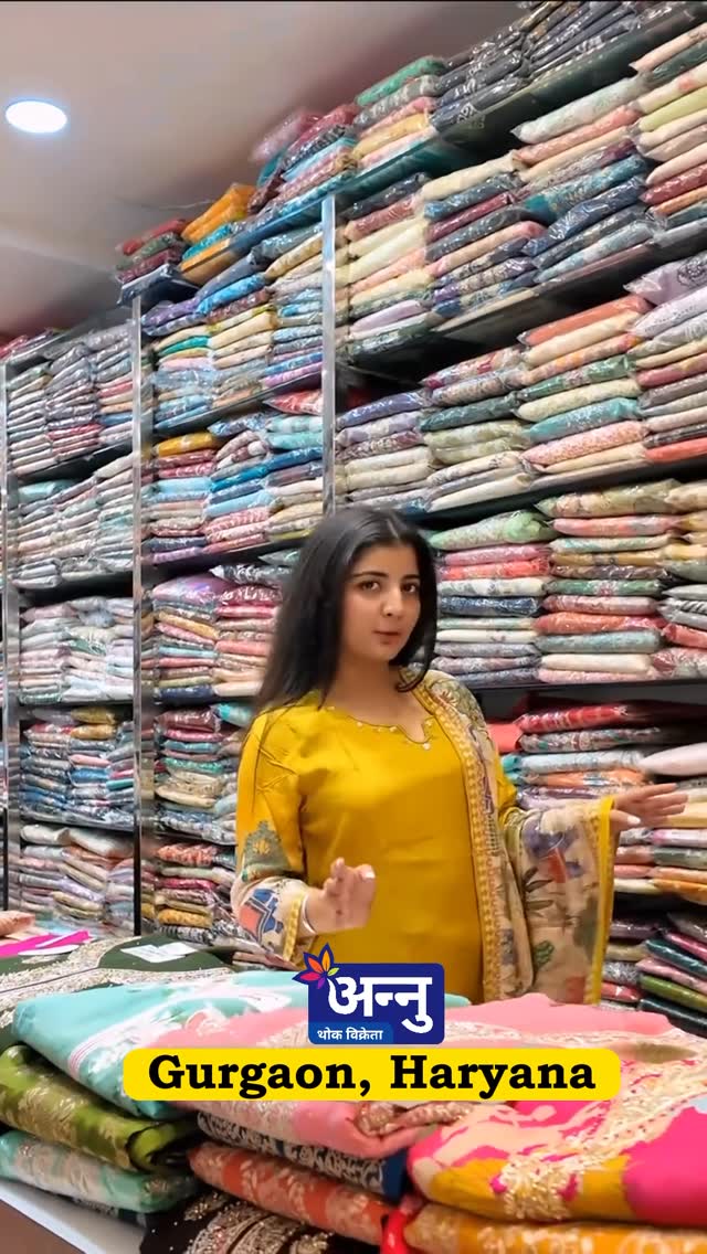 Annu Thok Vikreta Saree and Suits Pvt. Ltd. Facebook ad: Shop from Annu Thok Vikre saree and suits