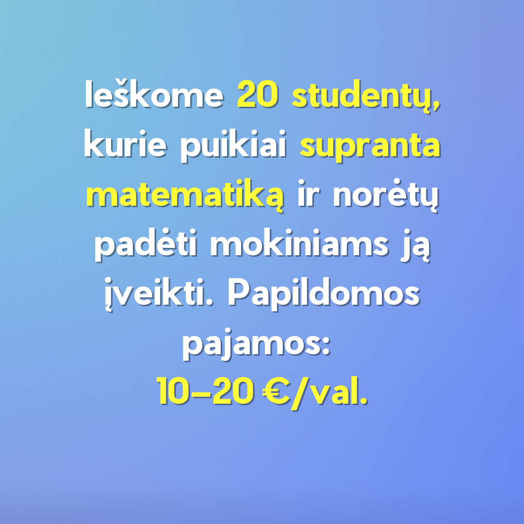Eruditum Facebook ad: Aplikuok dabar!