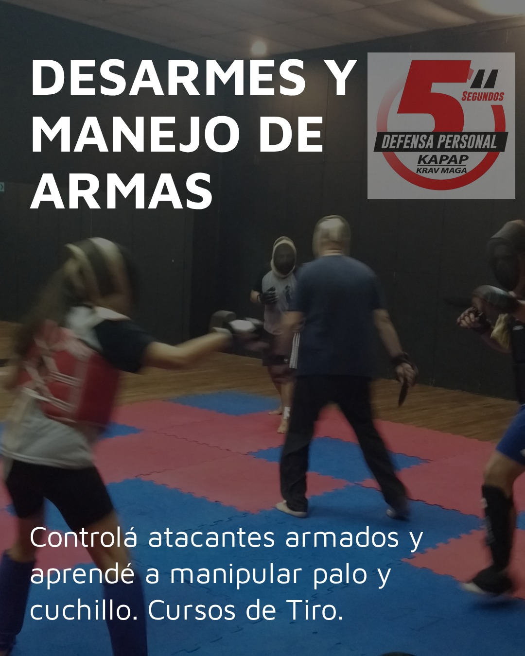 5 Segundos Defensa Personal Kapap Krav Maga Facebook ad: Clases de Defensa Personal a Domicilio individuales y…