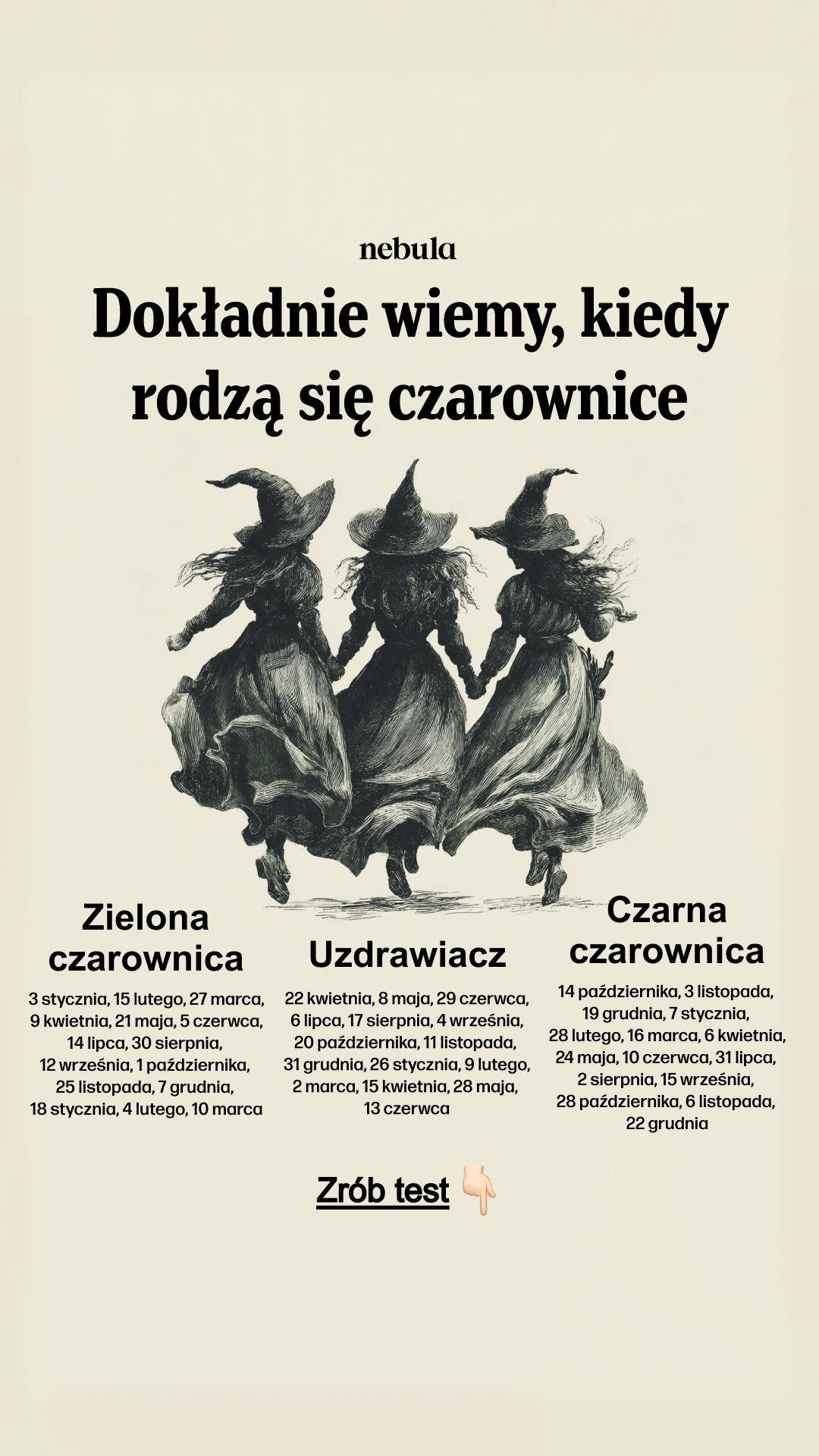 Nebula: Witch Power Reading Facebook ad