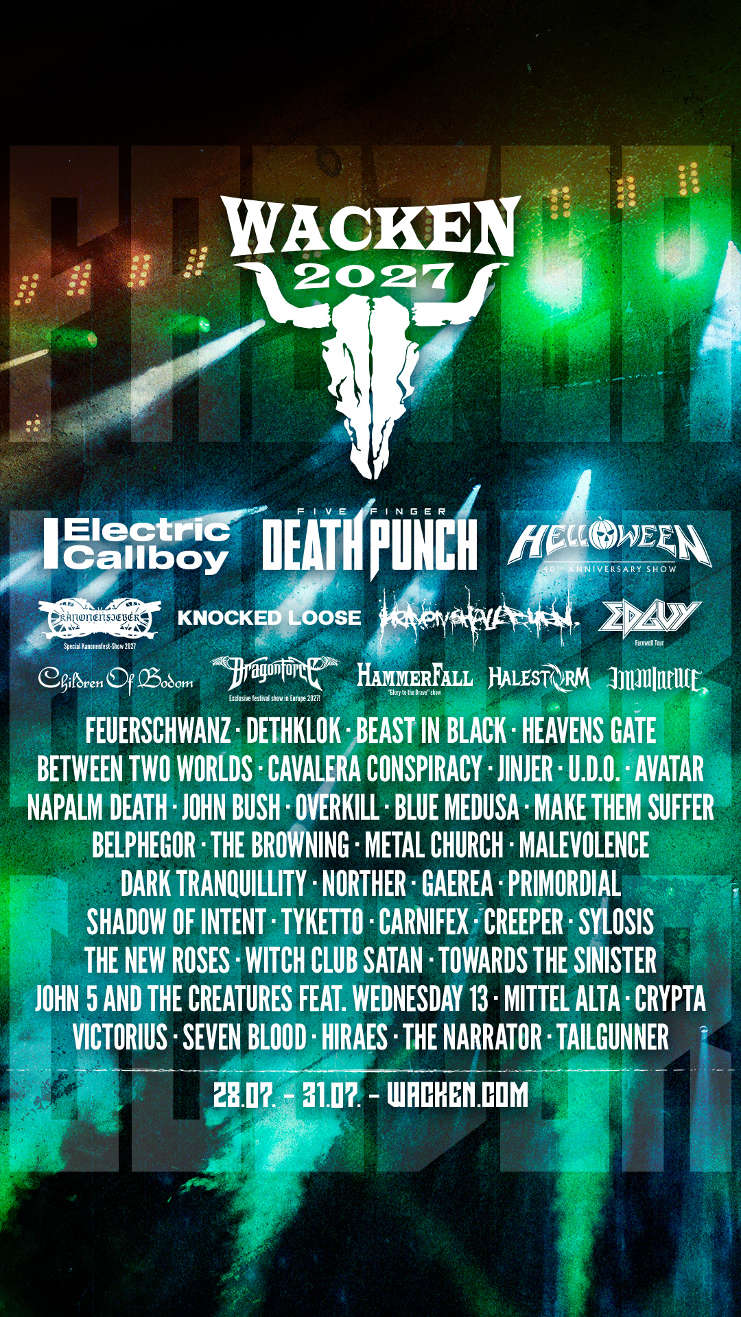 Wacken Open Air Facebook ad