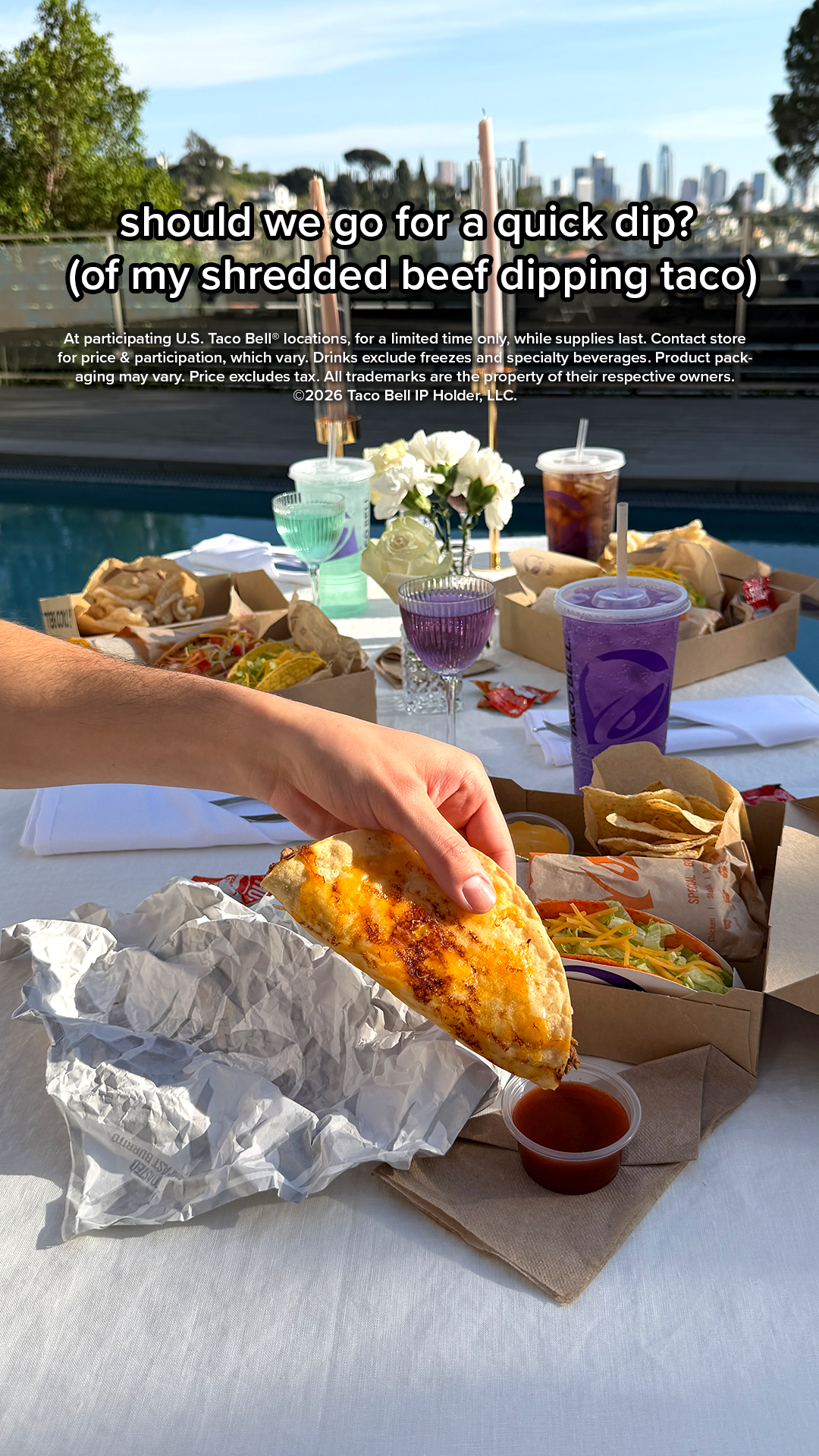 Taco Bell Facebook ad
