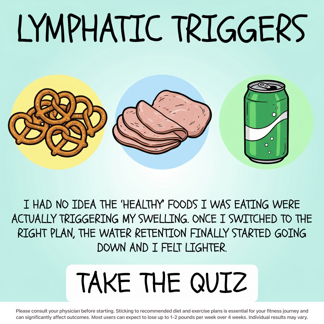Lymphatic diet plan Facebook ad