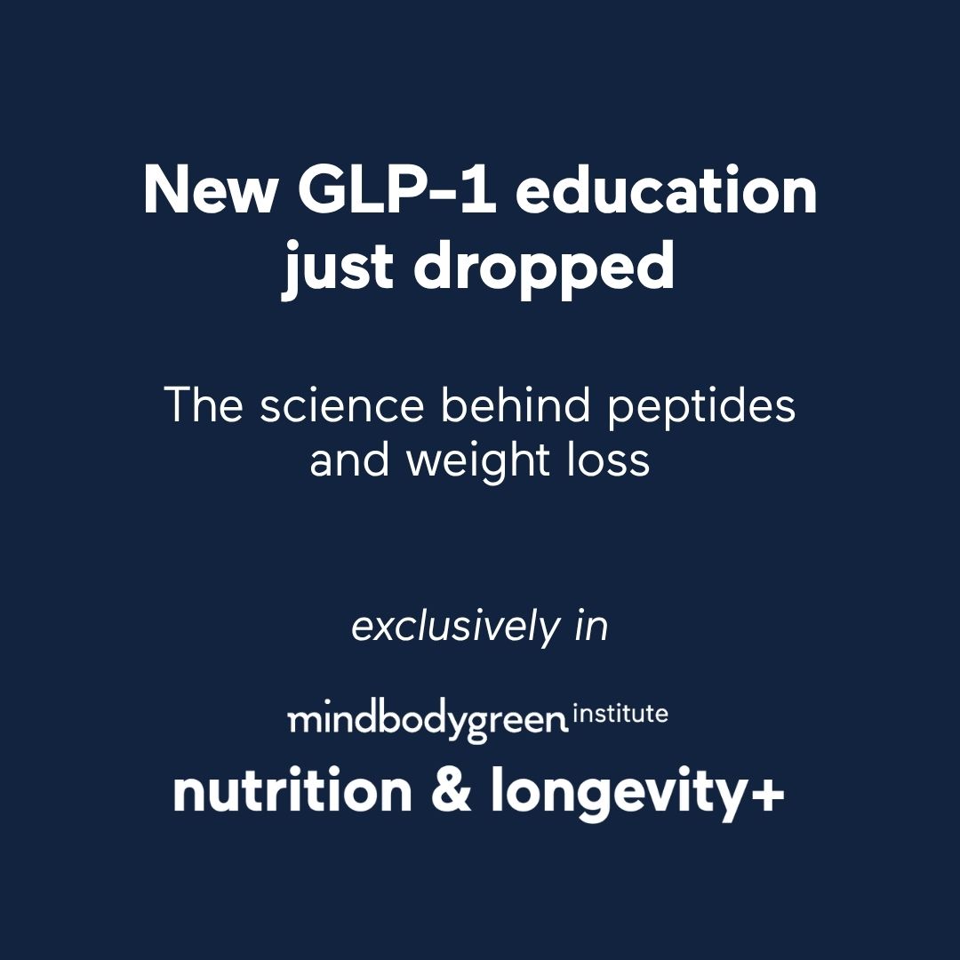 mindbodygreen Institute Facebook ad