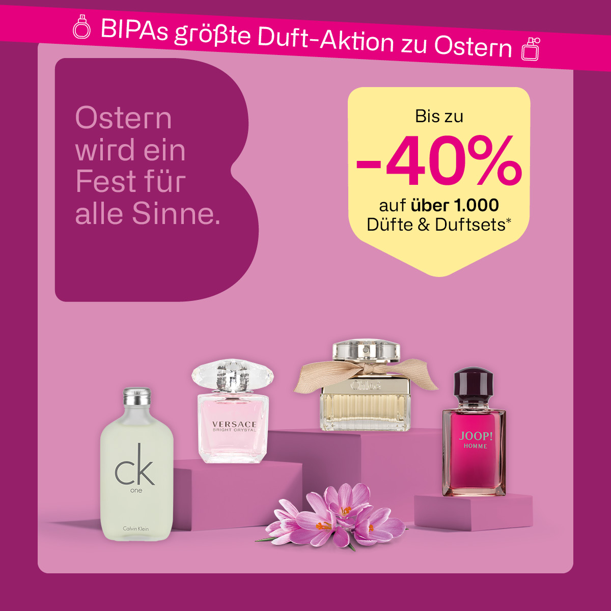 BIPA Facebook ad: Oster-Deals bei BIPA