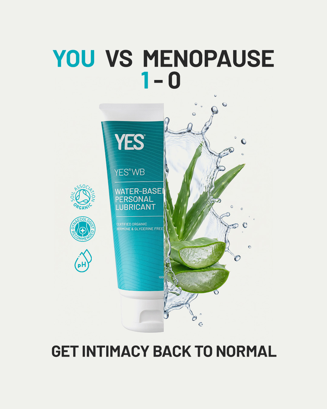 YES - The Organic Intimacy Company Facebook ad