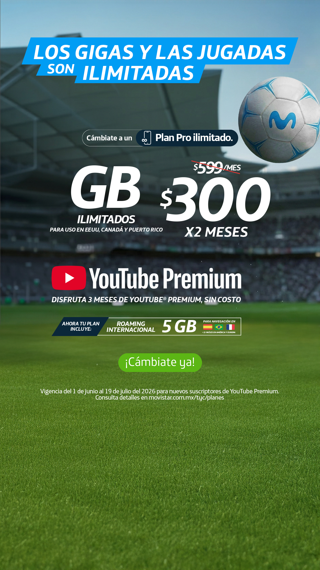 Movistar MX Facebook ad