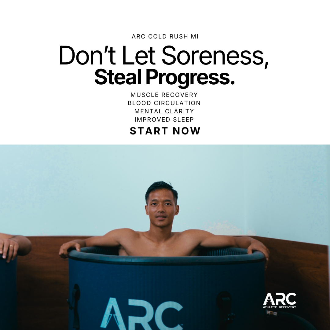 ARC - Athlete Recovery Facebook ad