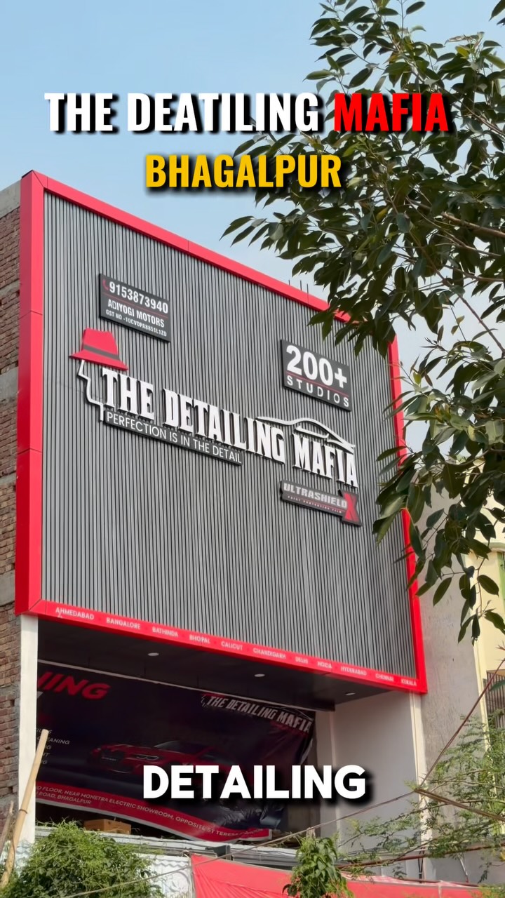 The Detailing Mafia Bhagalpur Facebook ad: Your car deserves more than just a wash-it…