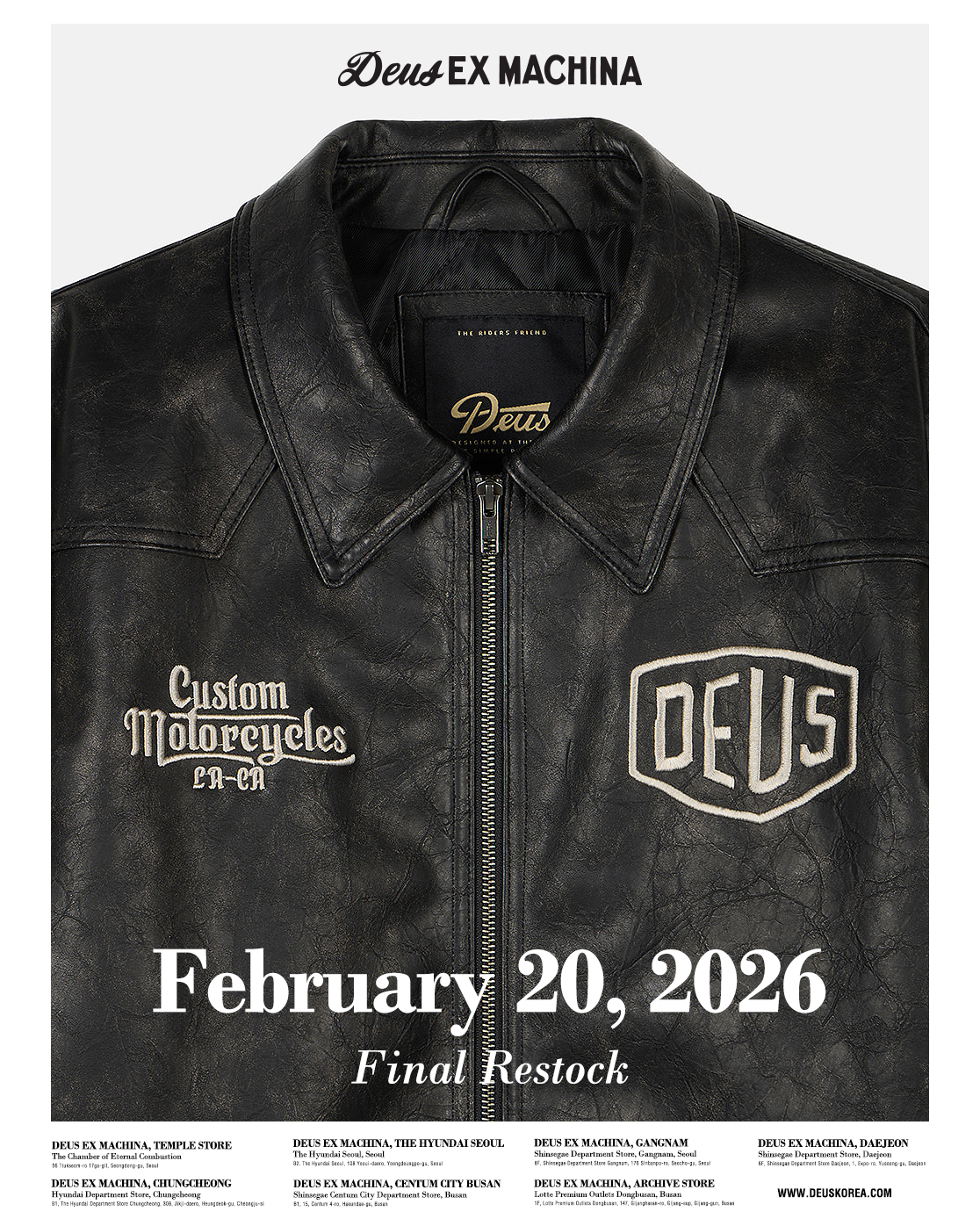 Deus Ex Machina Motorcycles Facebook ad