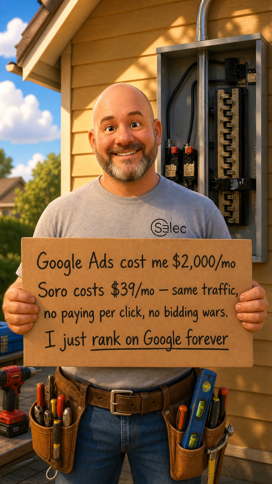 Soro SEO Facebook ad