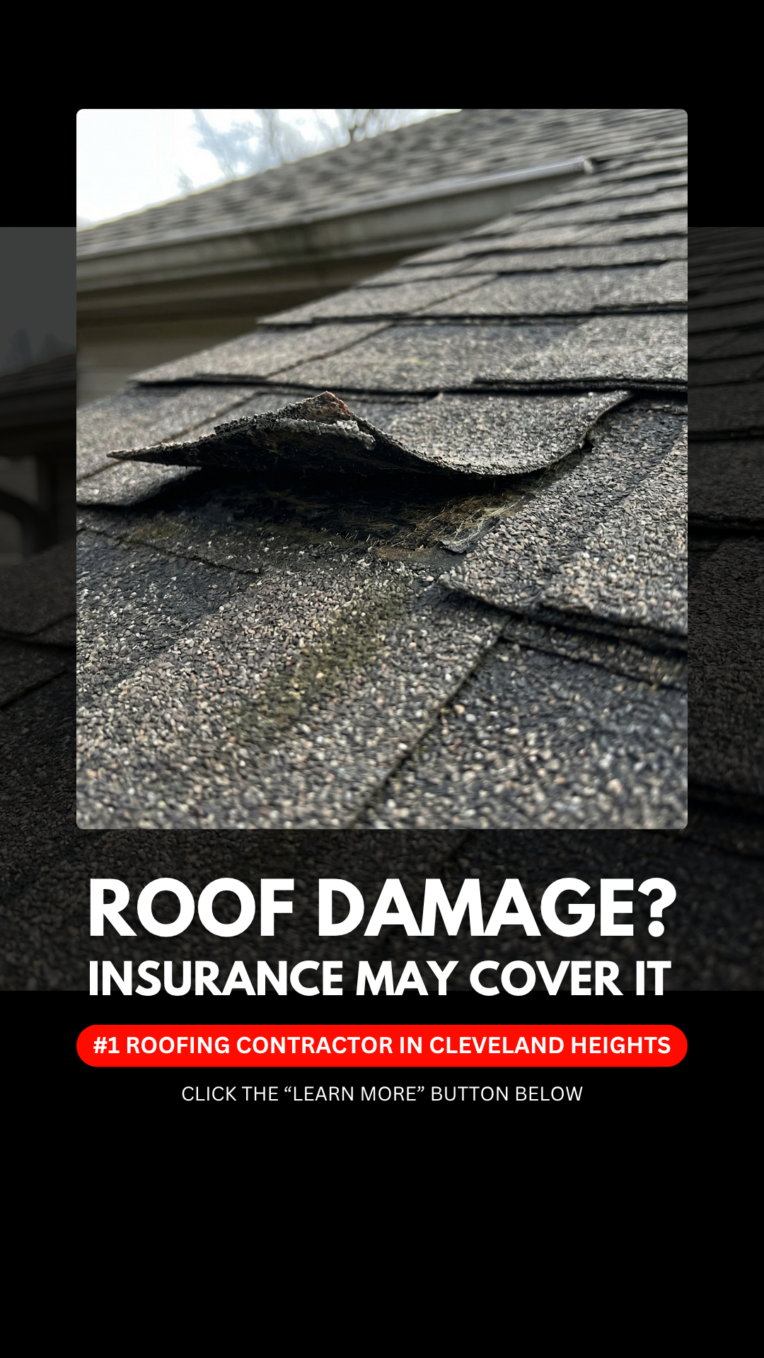 Uston Roof & Masonry Facebook ad from Mar 29, 2026
