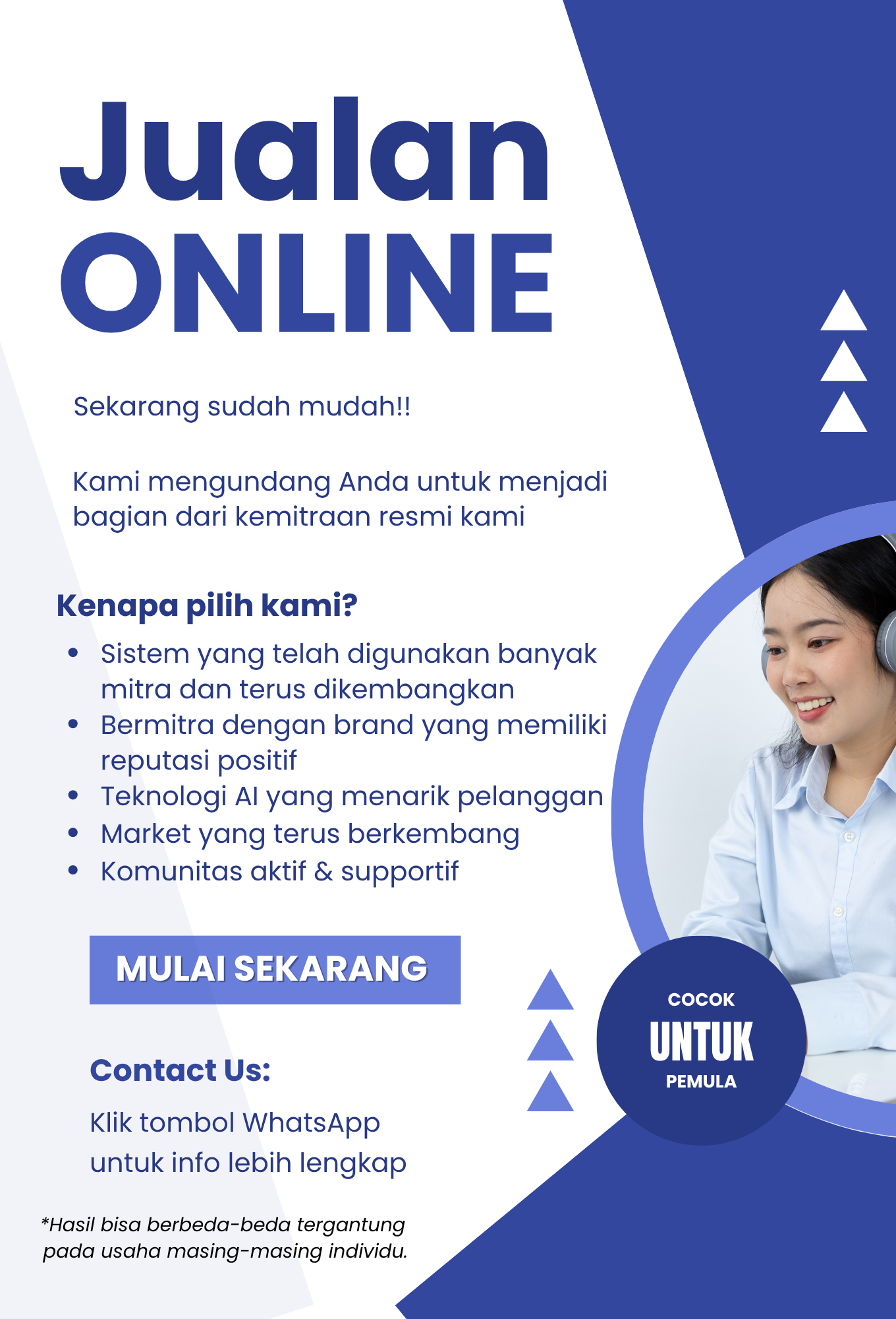 Wendi Hartanto store Facebook ad: Mulai jualan online sekarang jadi lebih gampang lho!