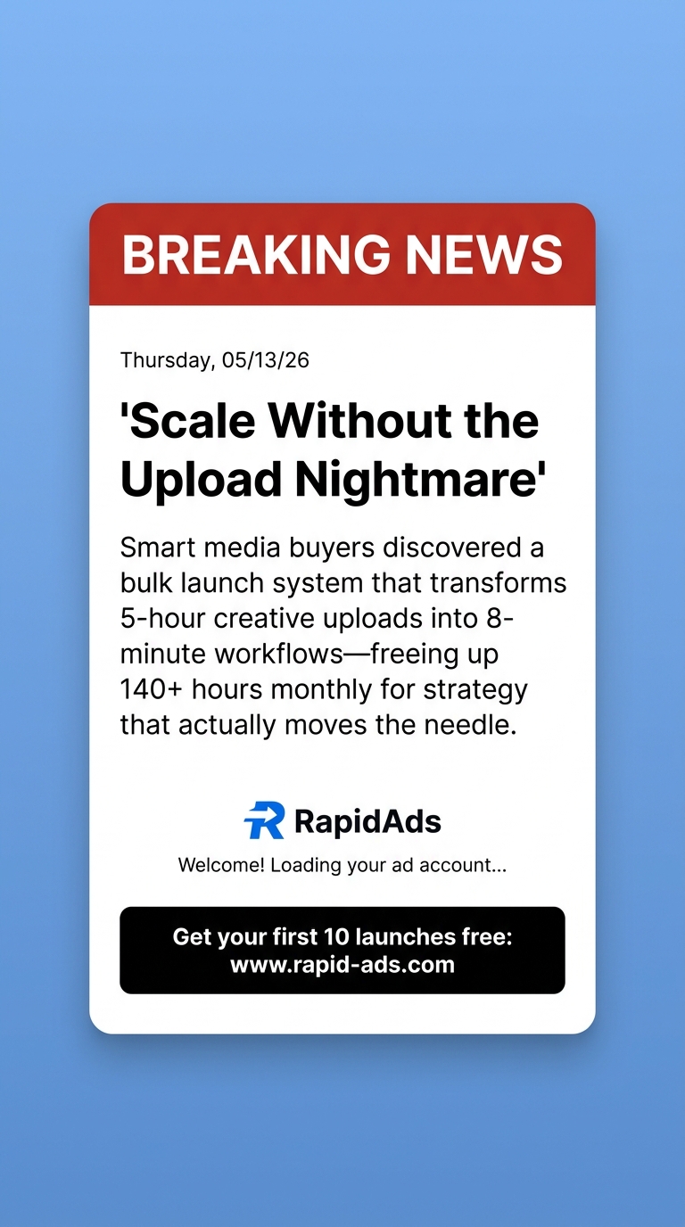 Rapid Ads Facebook ad