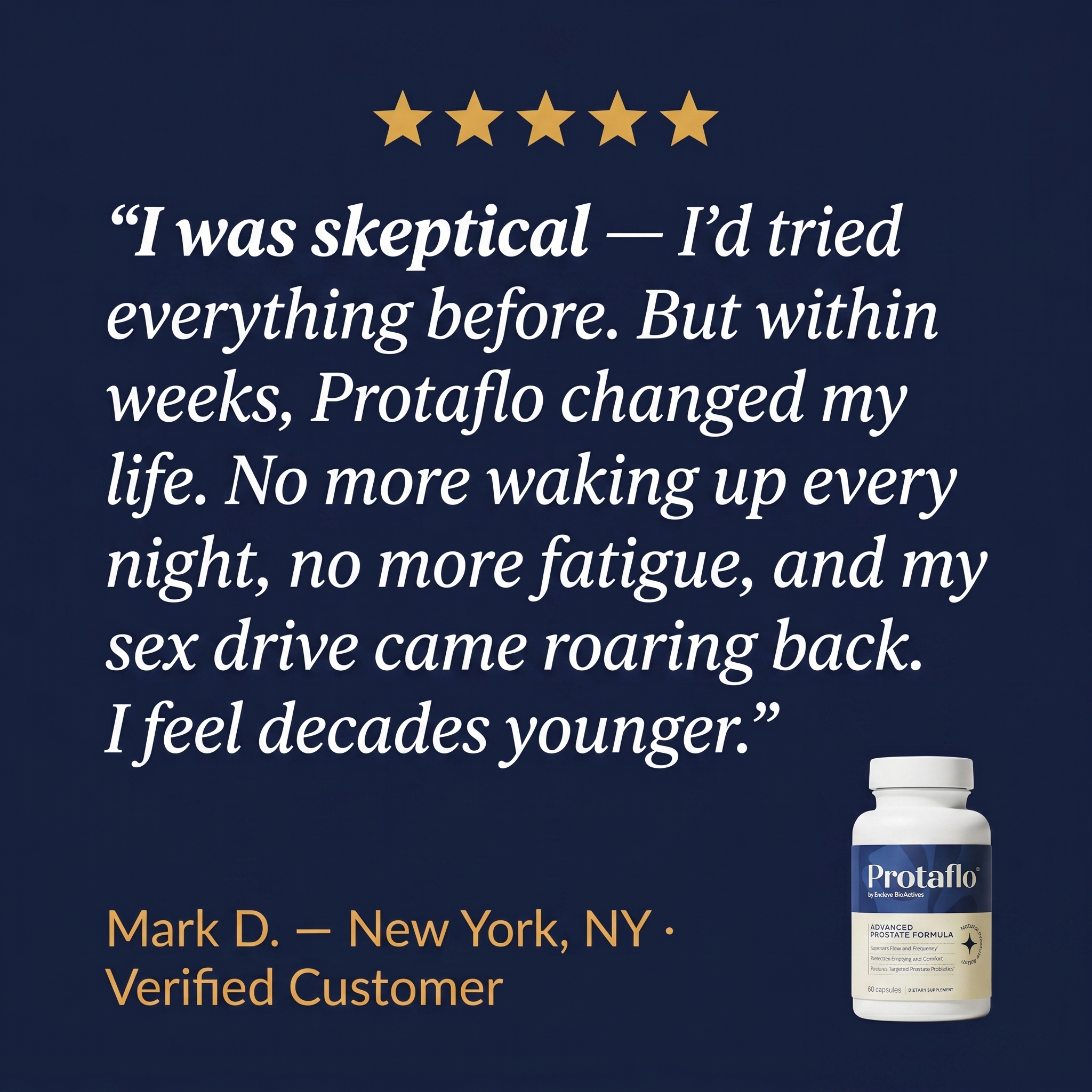 Protaflo Facebook ad