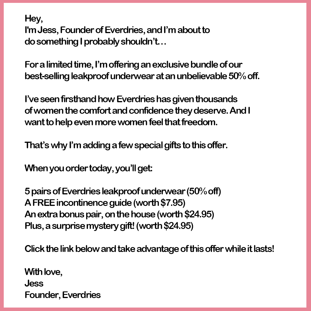 Everdries Facebook ad