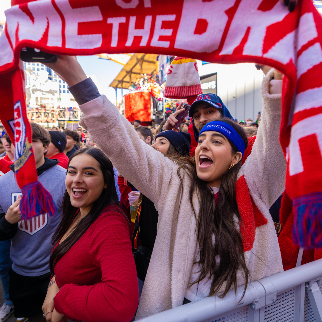 Fourth Street Live! Entertainment District Facebook ad: USA Kickoff Party