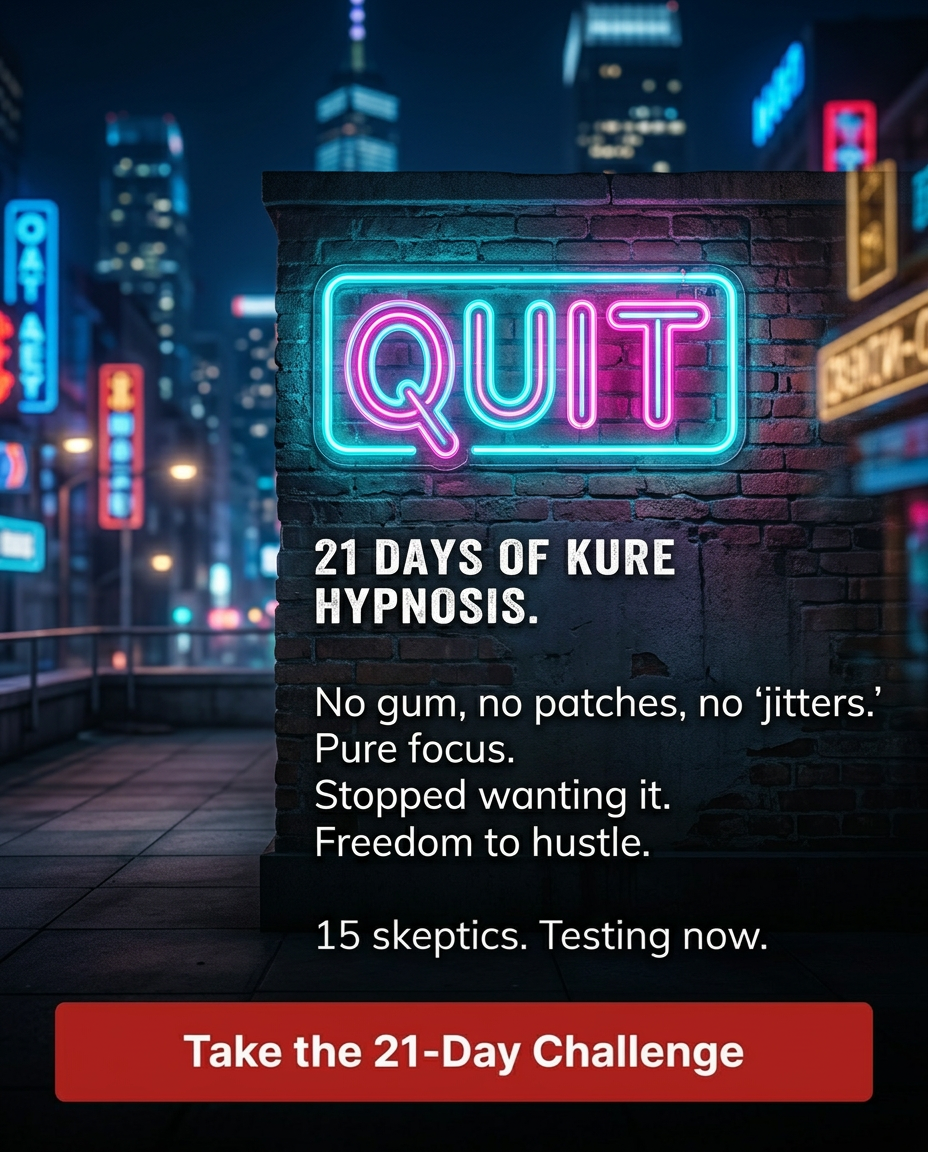 Hypnosis to Stop Smoking Facebook ad