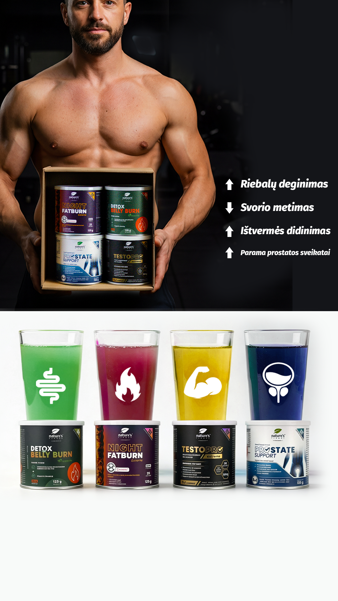Nature's Finest Lithuania Facebook ad