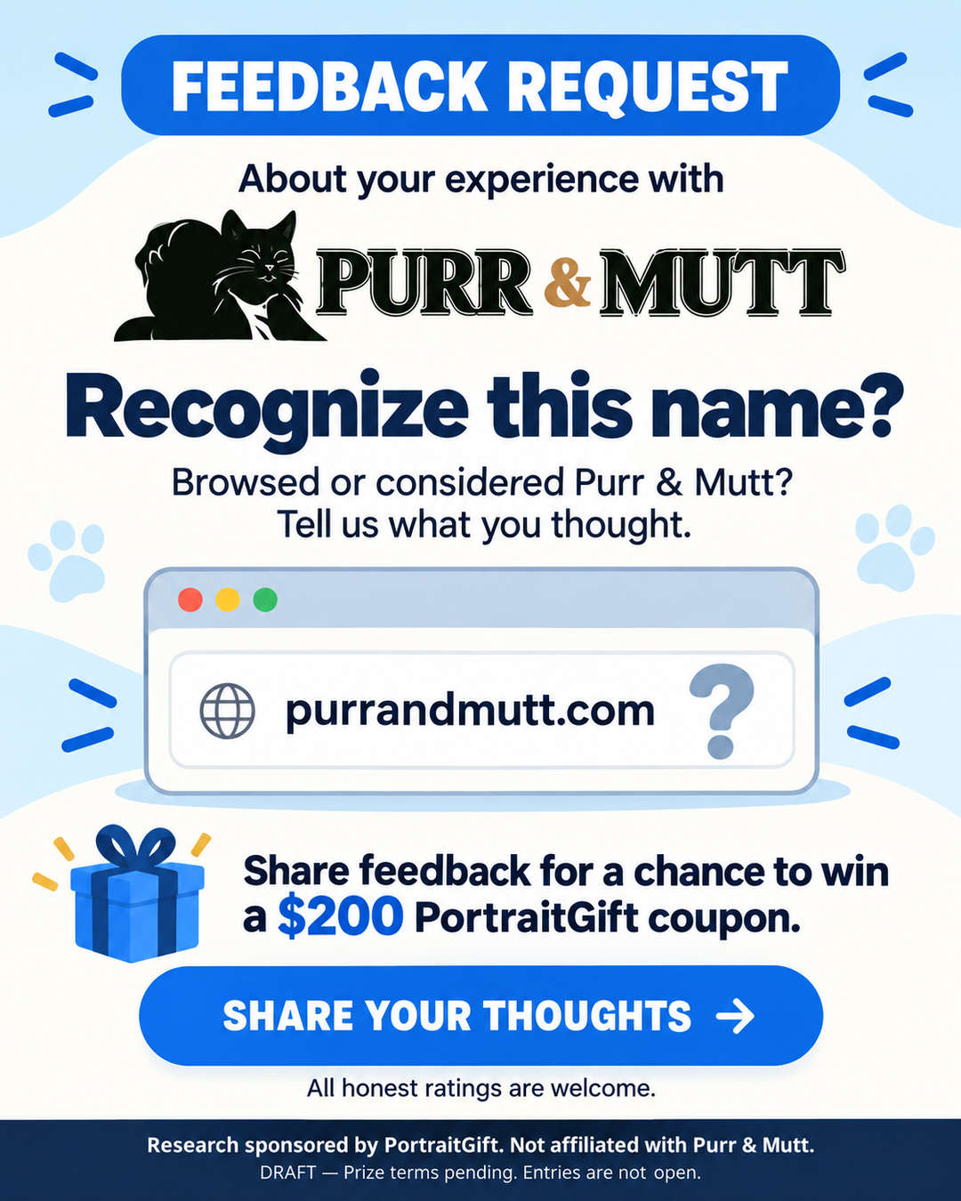 PortraitGift.Com Facebook ad: Browsed or considered this brand?