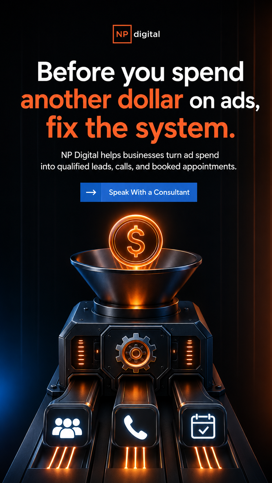 Neil Patel Facebook ad