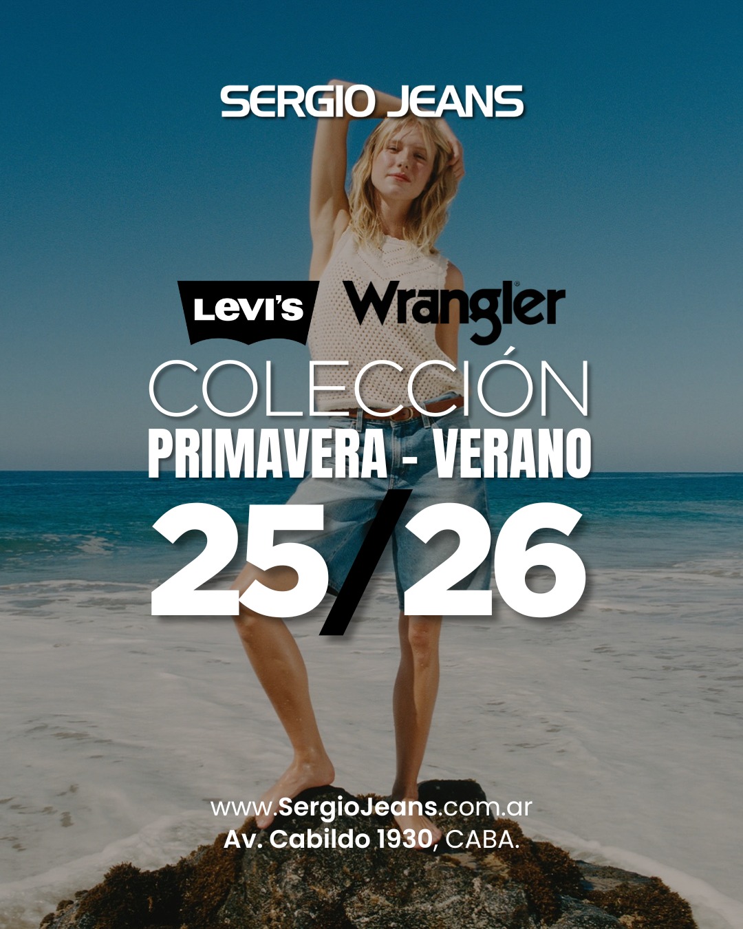 Sergio Jeans Facebook ad: Encontrá todo lo que necesitás en Sergio Jeans…