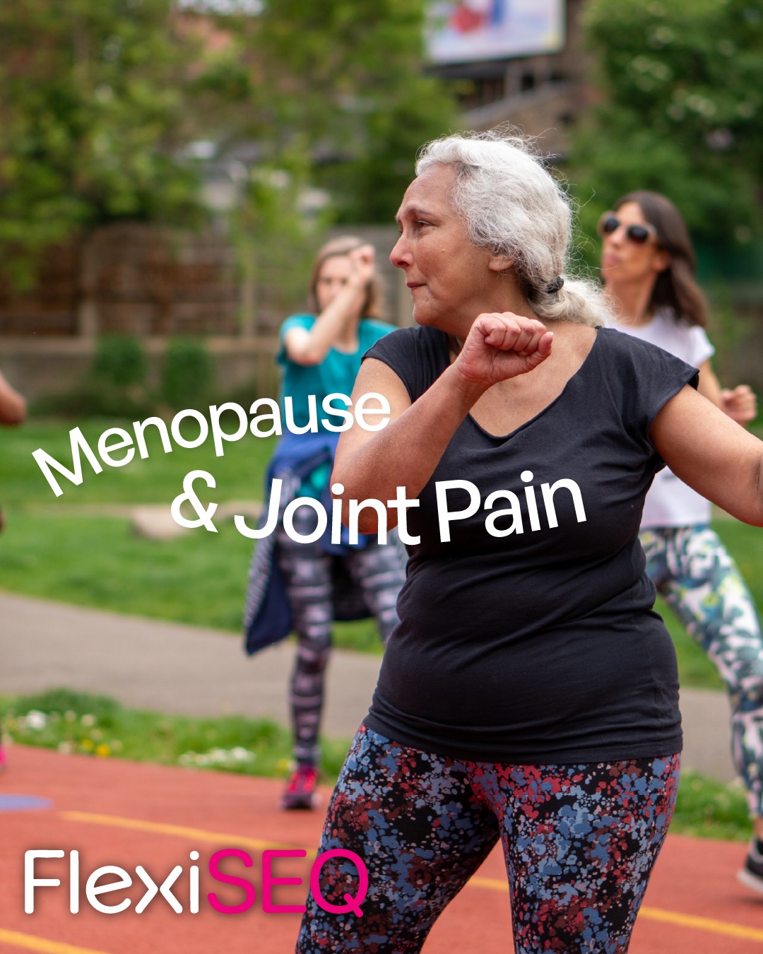 FlexiSEQ Facebook ad: Does the menopause have an impact on joint…