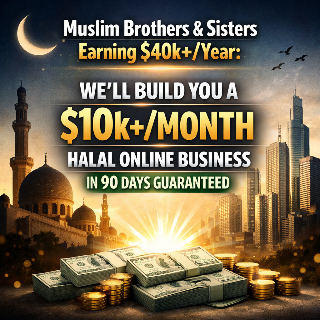 Seara Consulting Facebook ad: How To Build a 6-Figure Halal Business