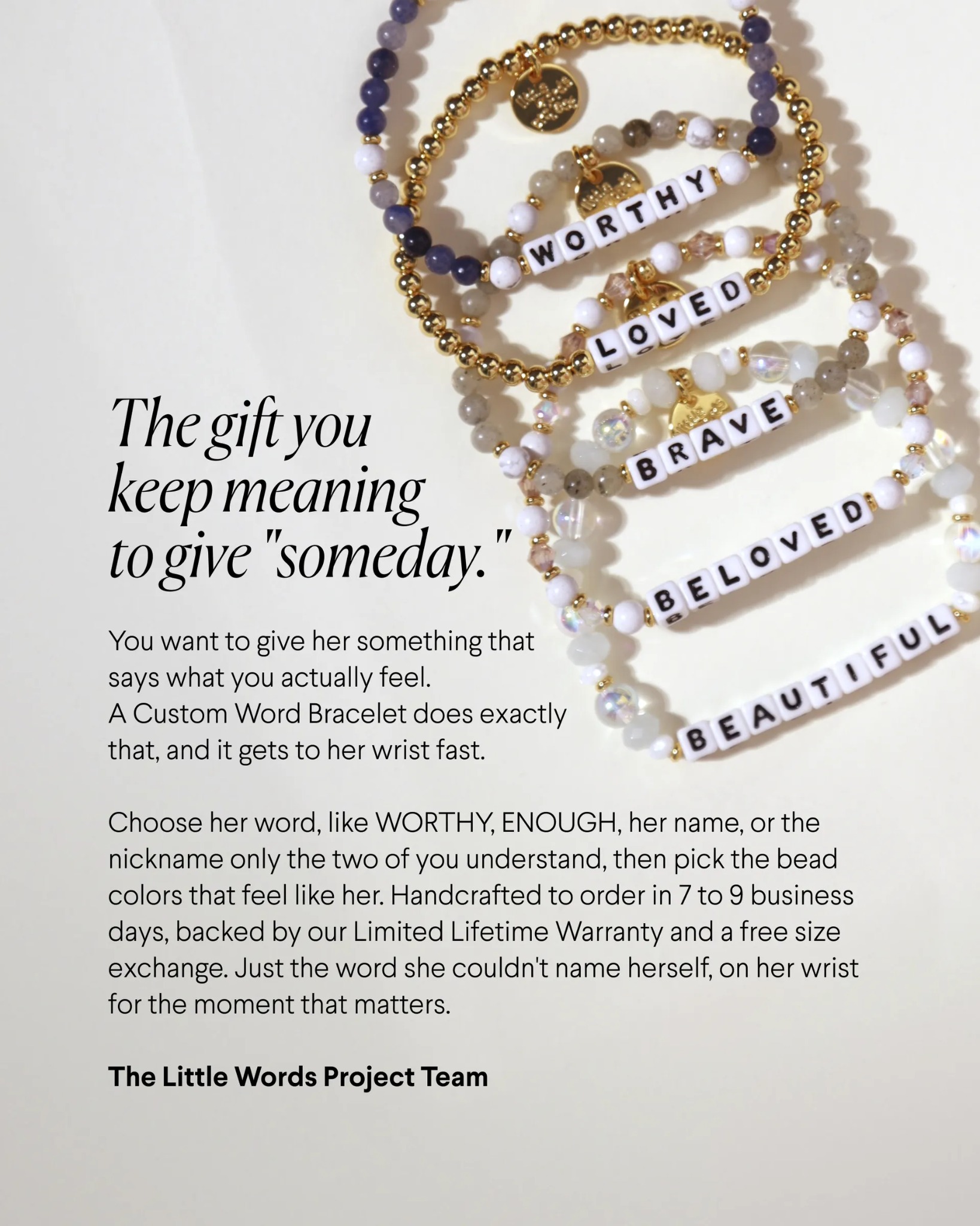 Little Words Project Facebook ad
