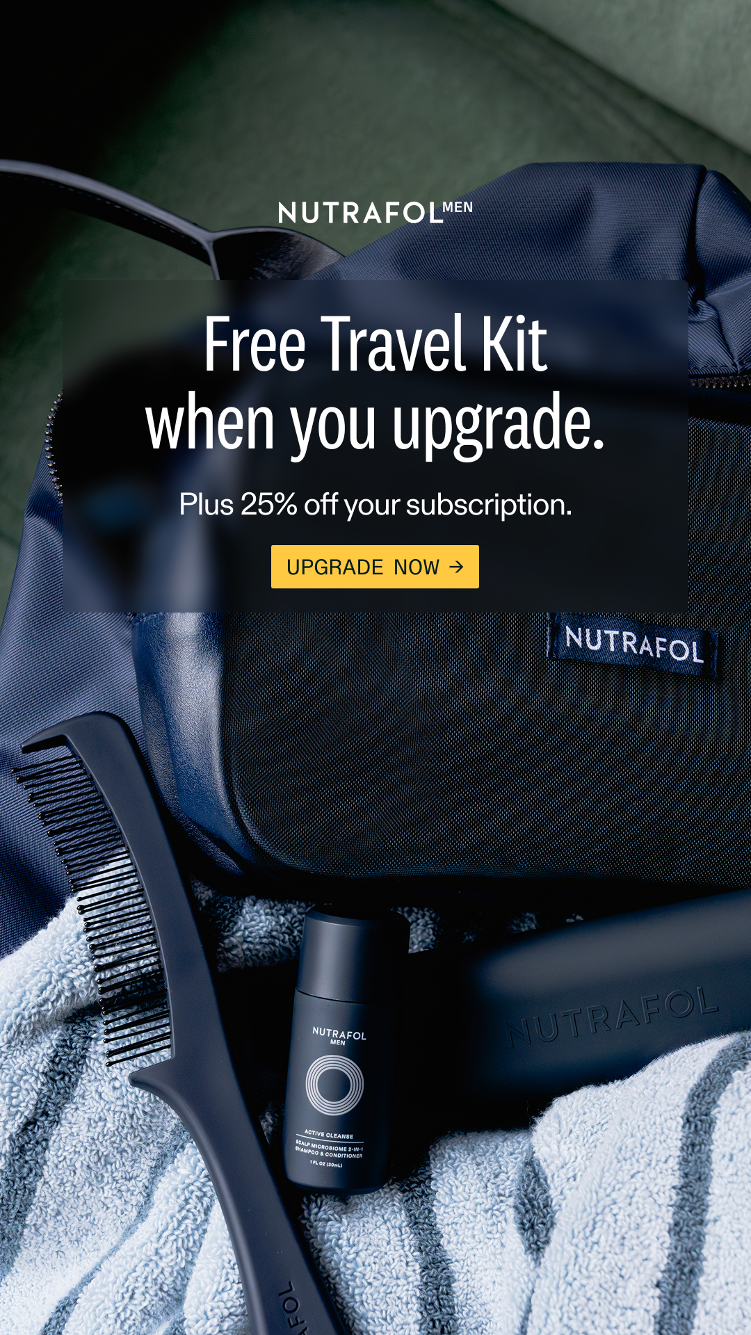 Nutrafol Men Facebook ad