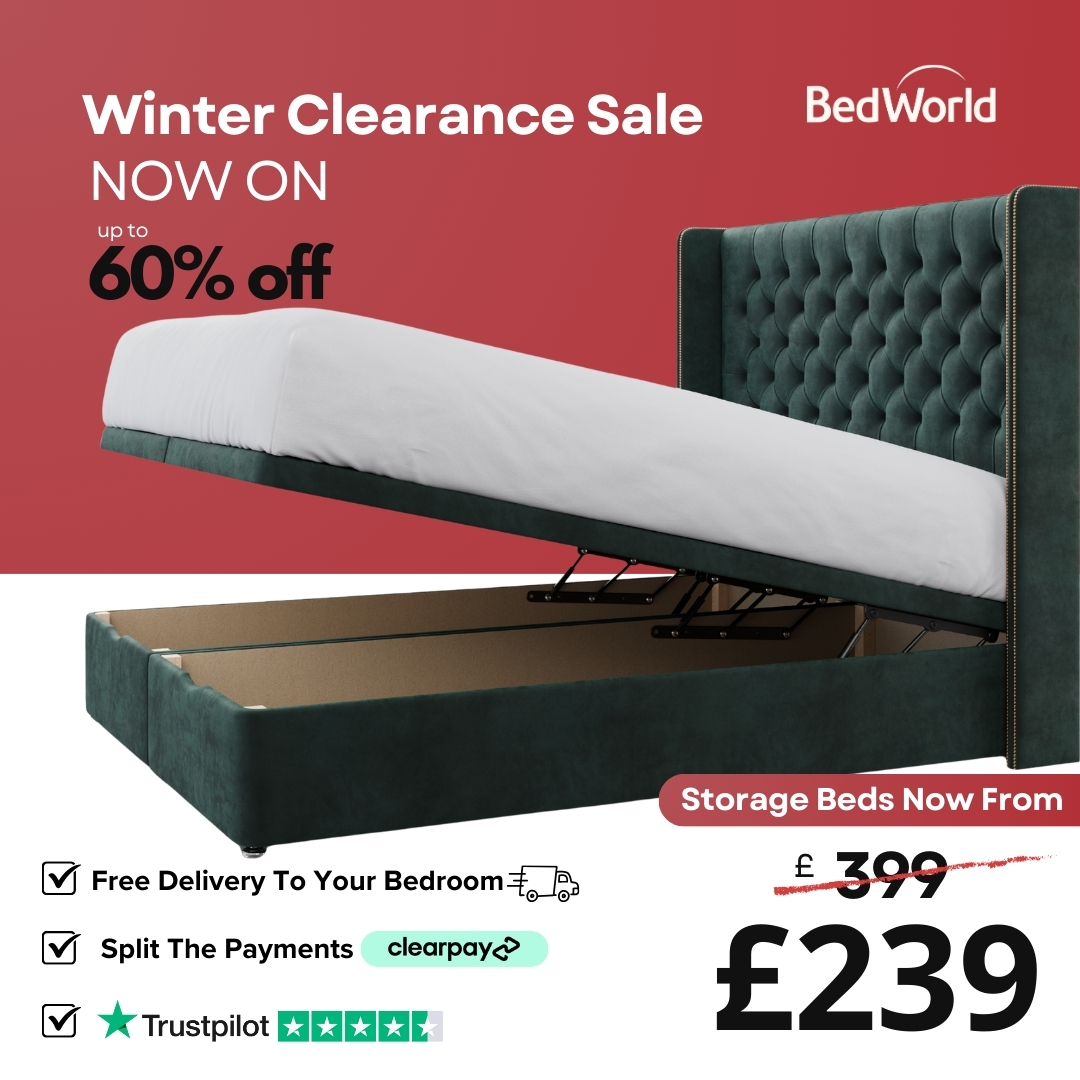 BedWorld.net Facebook ad