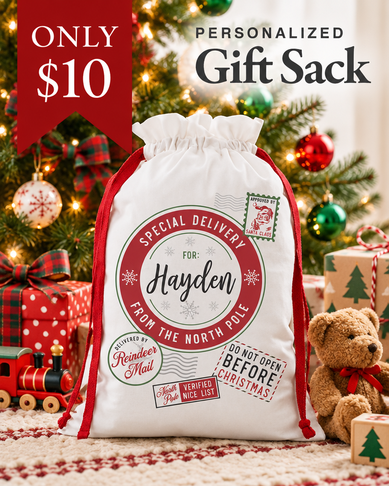 Personalization Mall Facebook ad: Magical Christmas Morning