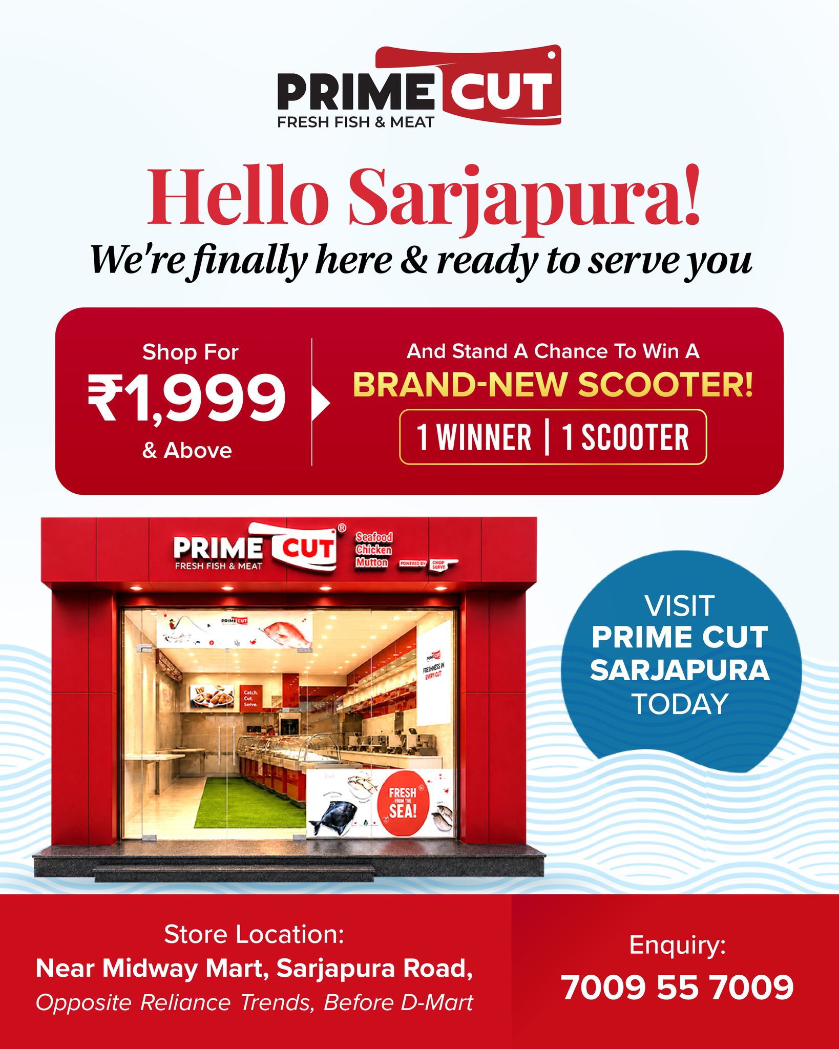Prime Cut Facebook ad: Prime Cut Sompura · Bengaluru, Sarjapura, Karnataka