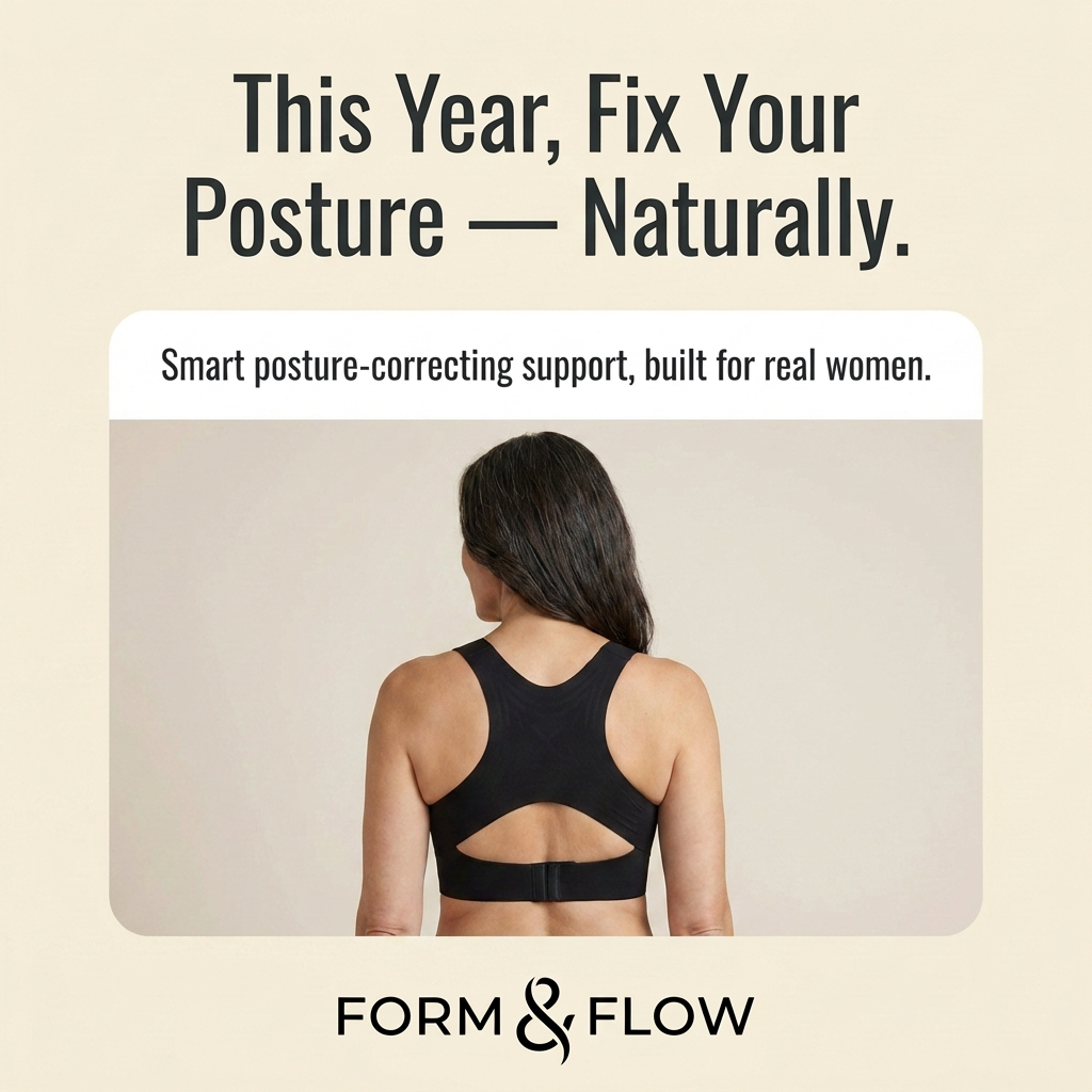 Form & Flow Facebook ad: Feels Like Activewear. Works Like a Coach.