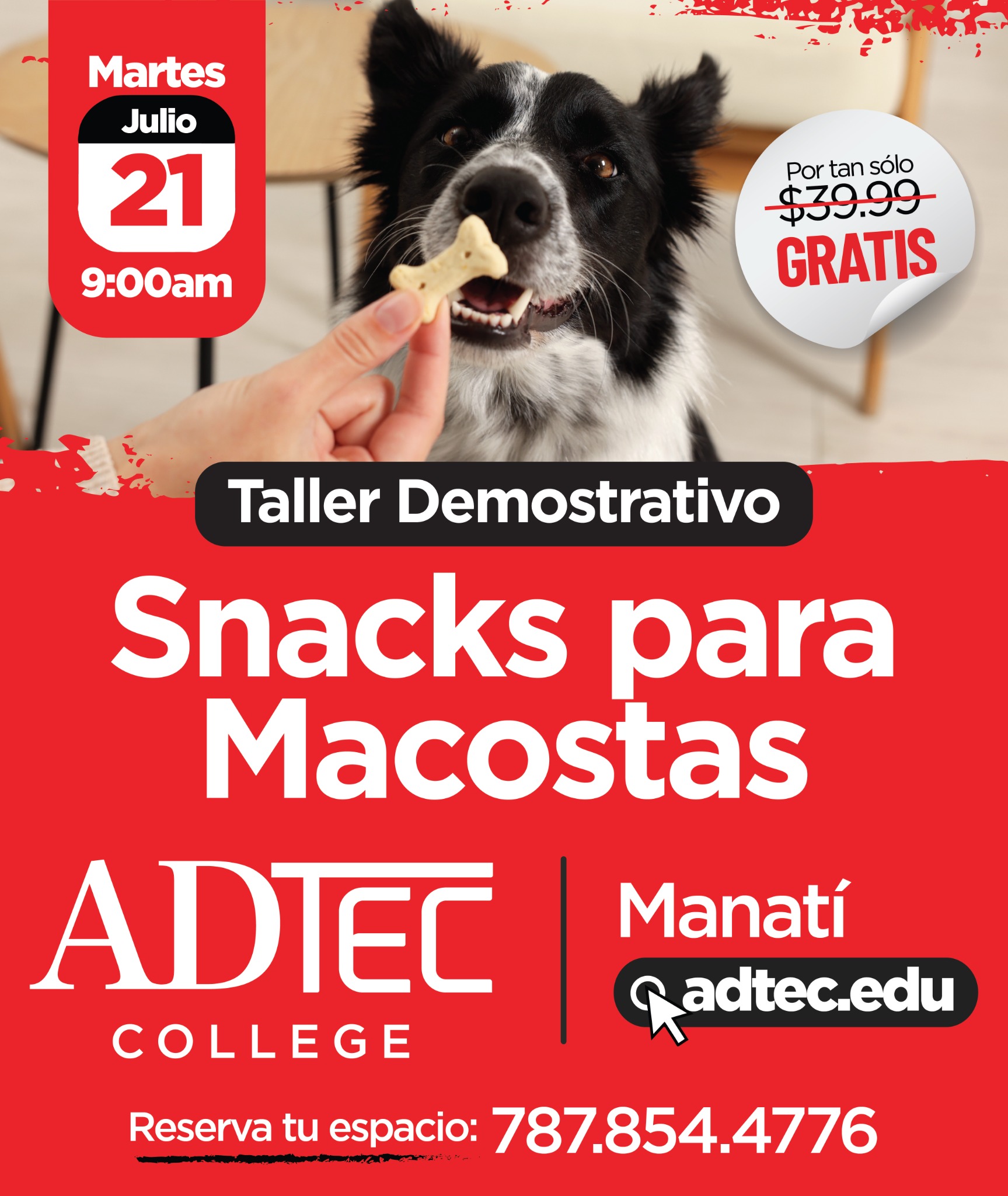Adtec College Facebook ad